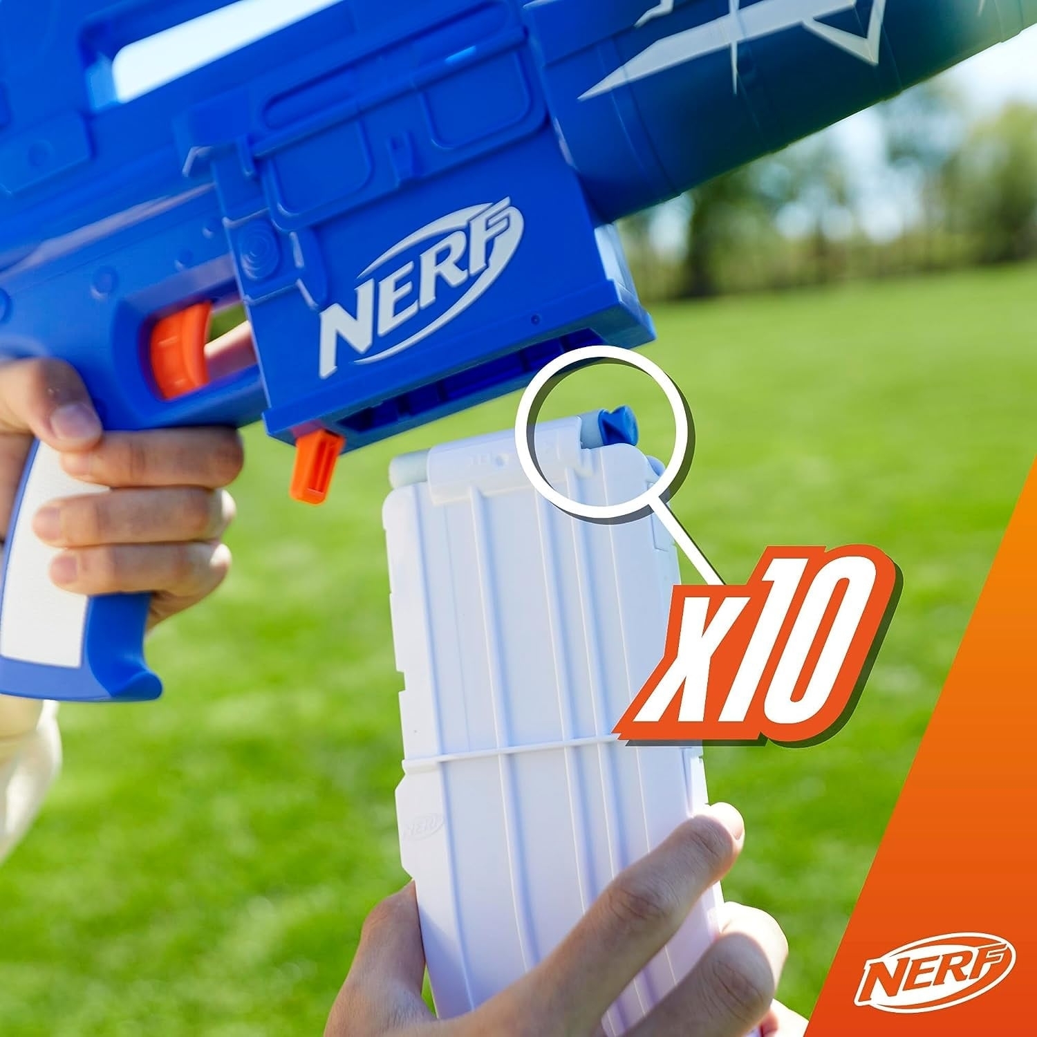 Бластер іграшковий Hasbro Nerf Blue Shock Fortnite (F4108)фото7