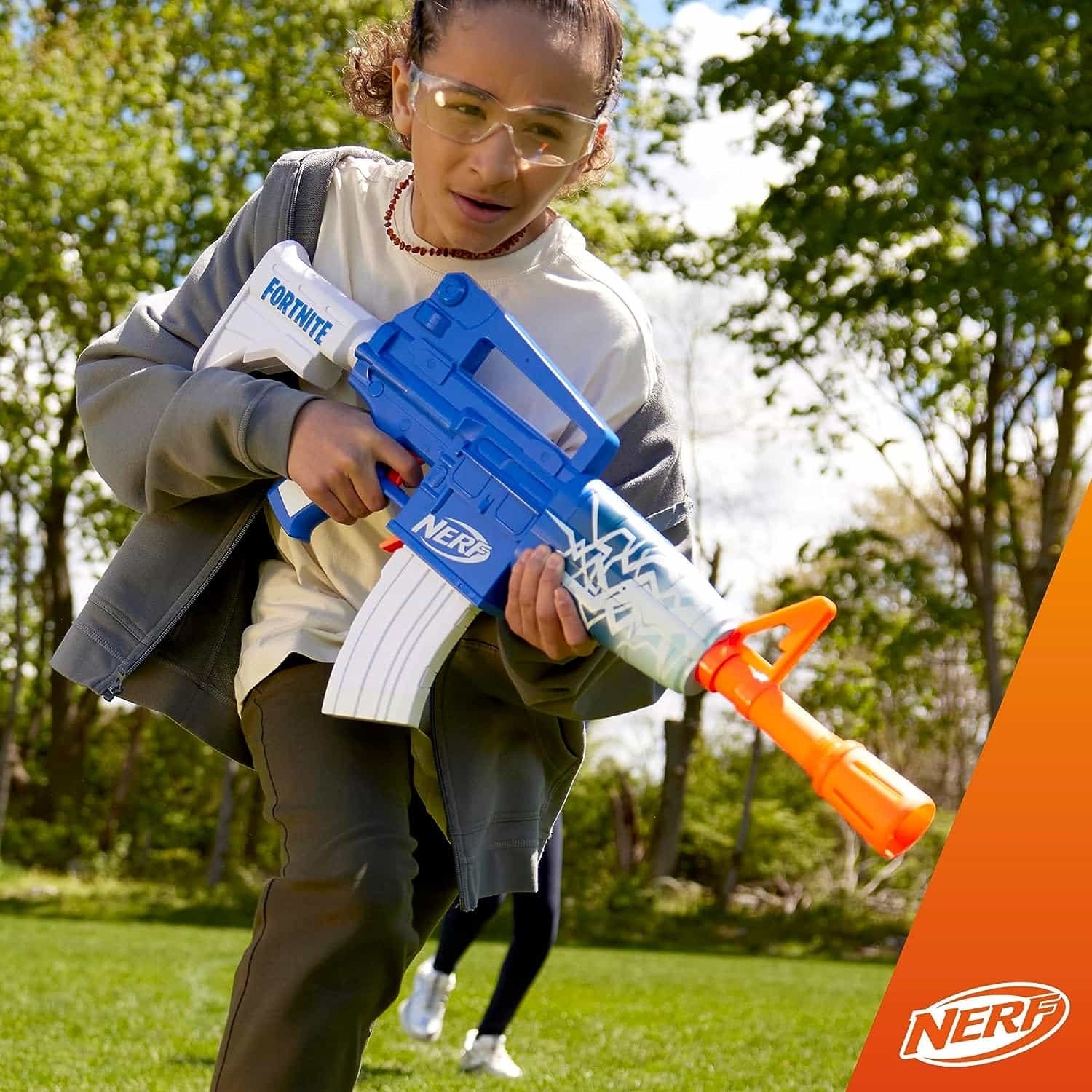 Бластер іграшковий Hasbro Nerf Blue Shock Fortnite (F4108)фото9