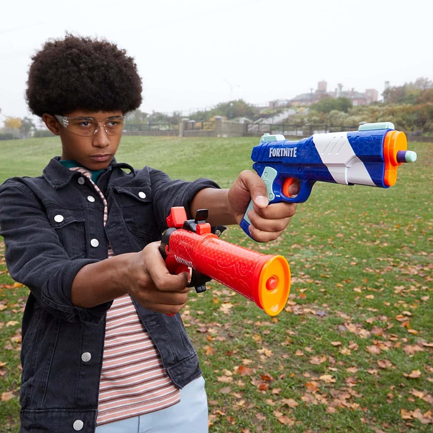 Набор из двух игрушечных бластеров Hasbro Nerf Fortnite Dual Pack (F62430) фото 10