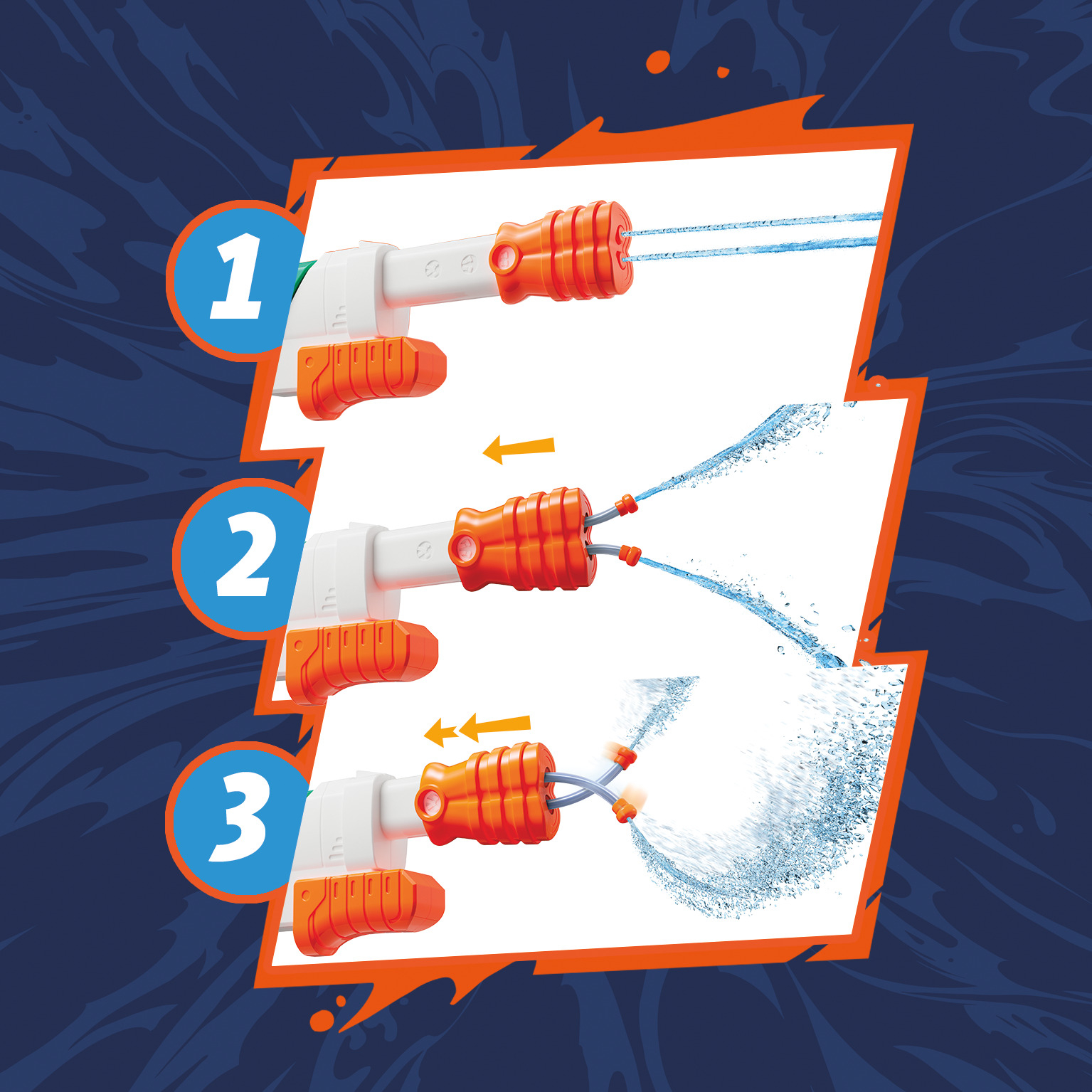 Водяний бластер Nerf Гідро Фрінзі (F3891)фото12