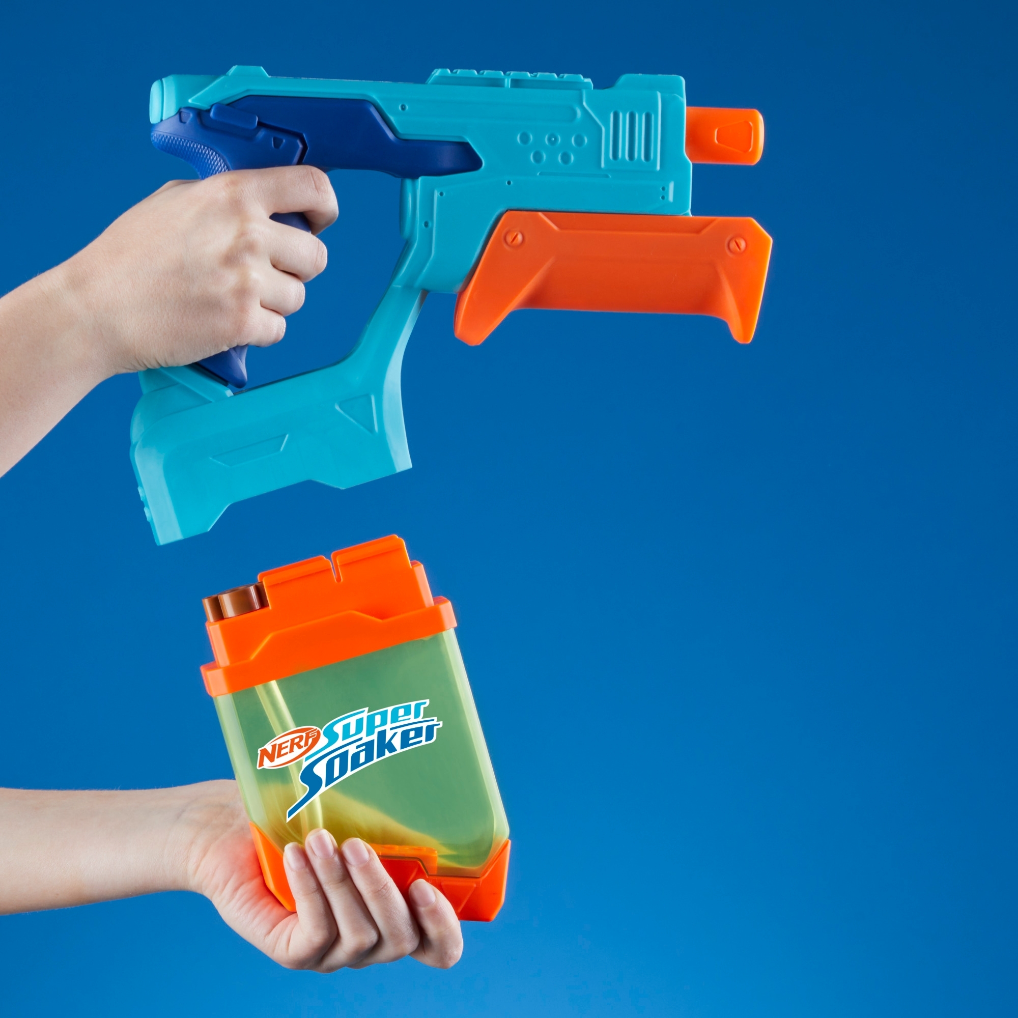 Набор из 2 водных бластеров Nerf Super Soaker Mini dunk fill (G0995) фото 10