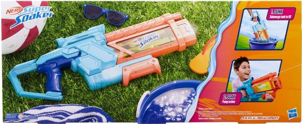 Водний бластер Nerf Super Soaker Mega dunk fill (G0999)фото3