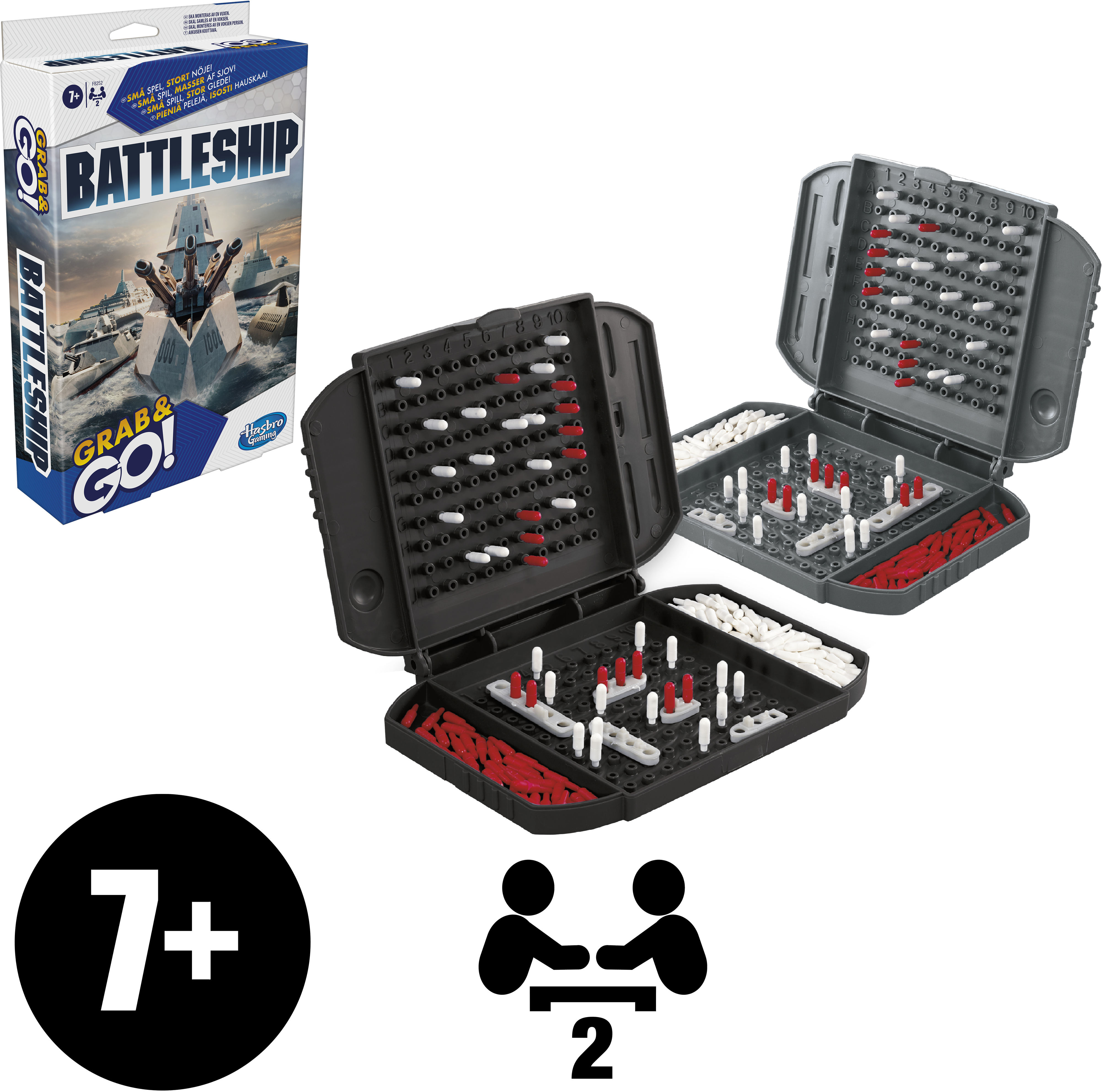 Гра настільна дорожня Hasbro "Морський бій" (F8252)фото5