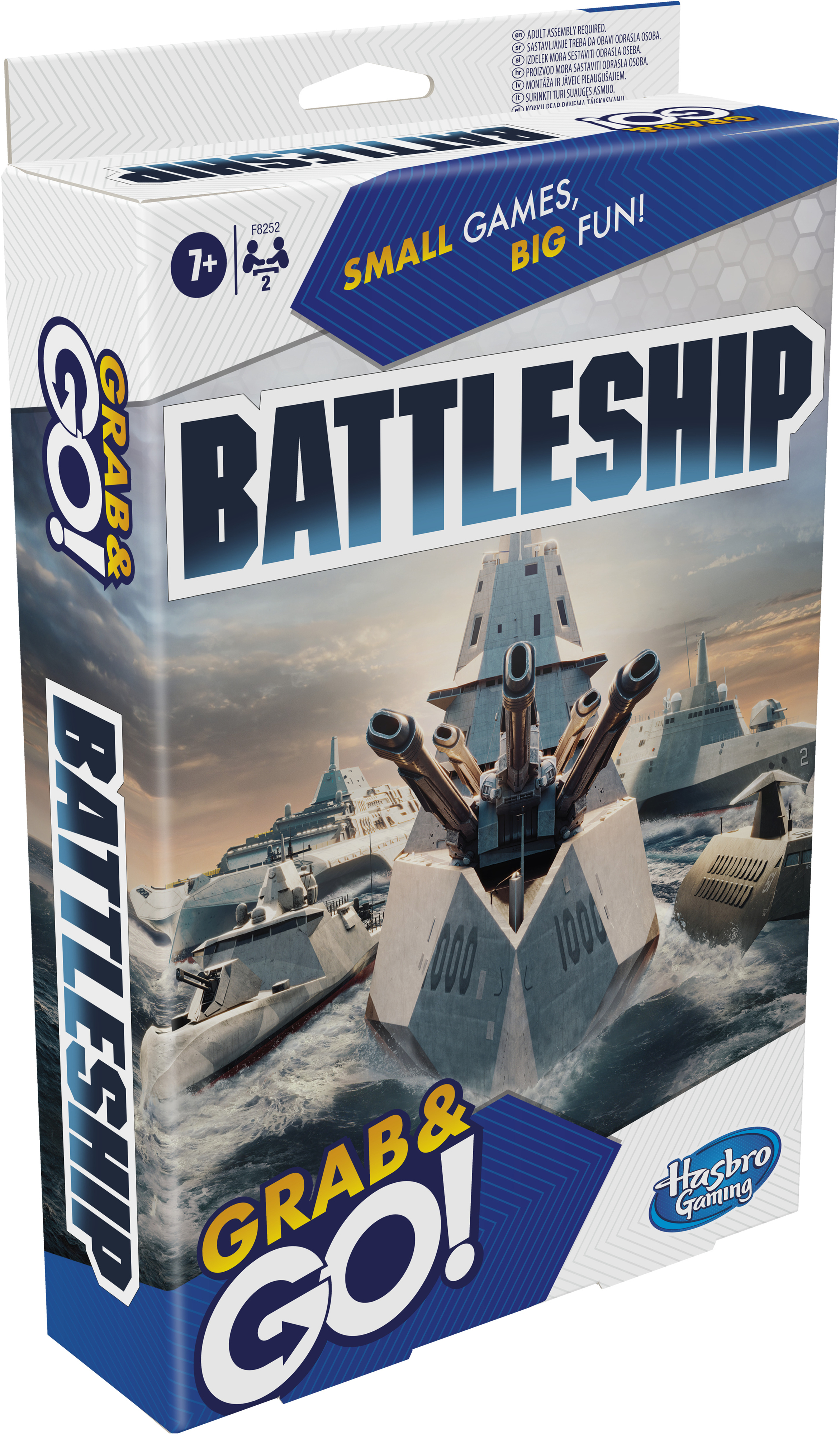 Гра настільна дорожня Hasbro "Морський бій" (F8252)фото3