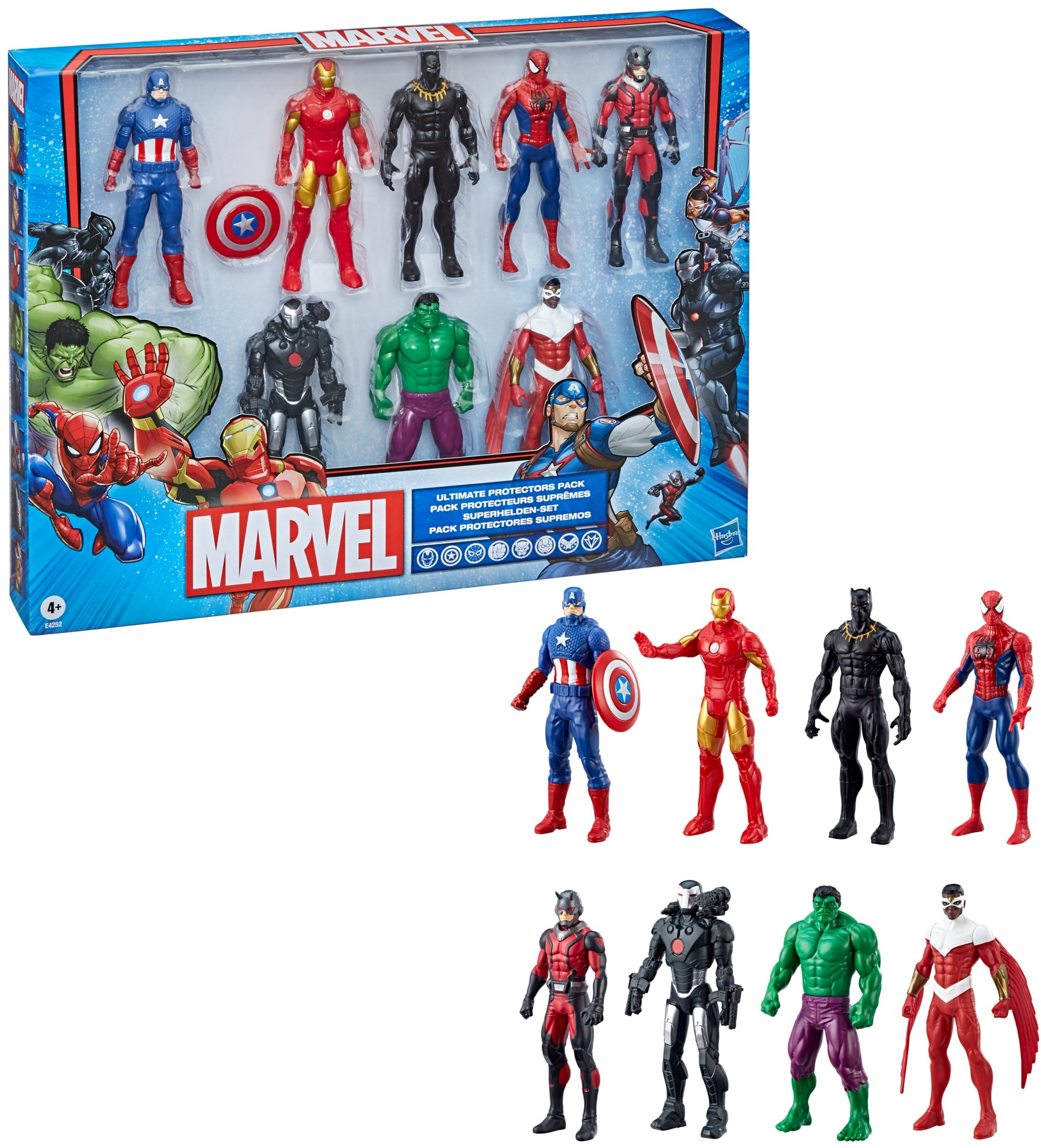 Набор игрушечный Hasbro "Защитники" вселенной "Марвел" (E4252) фото 3