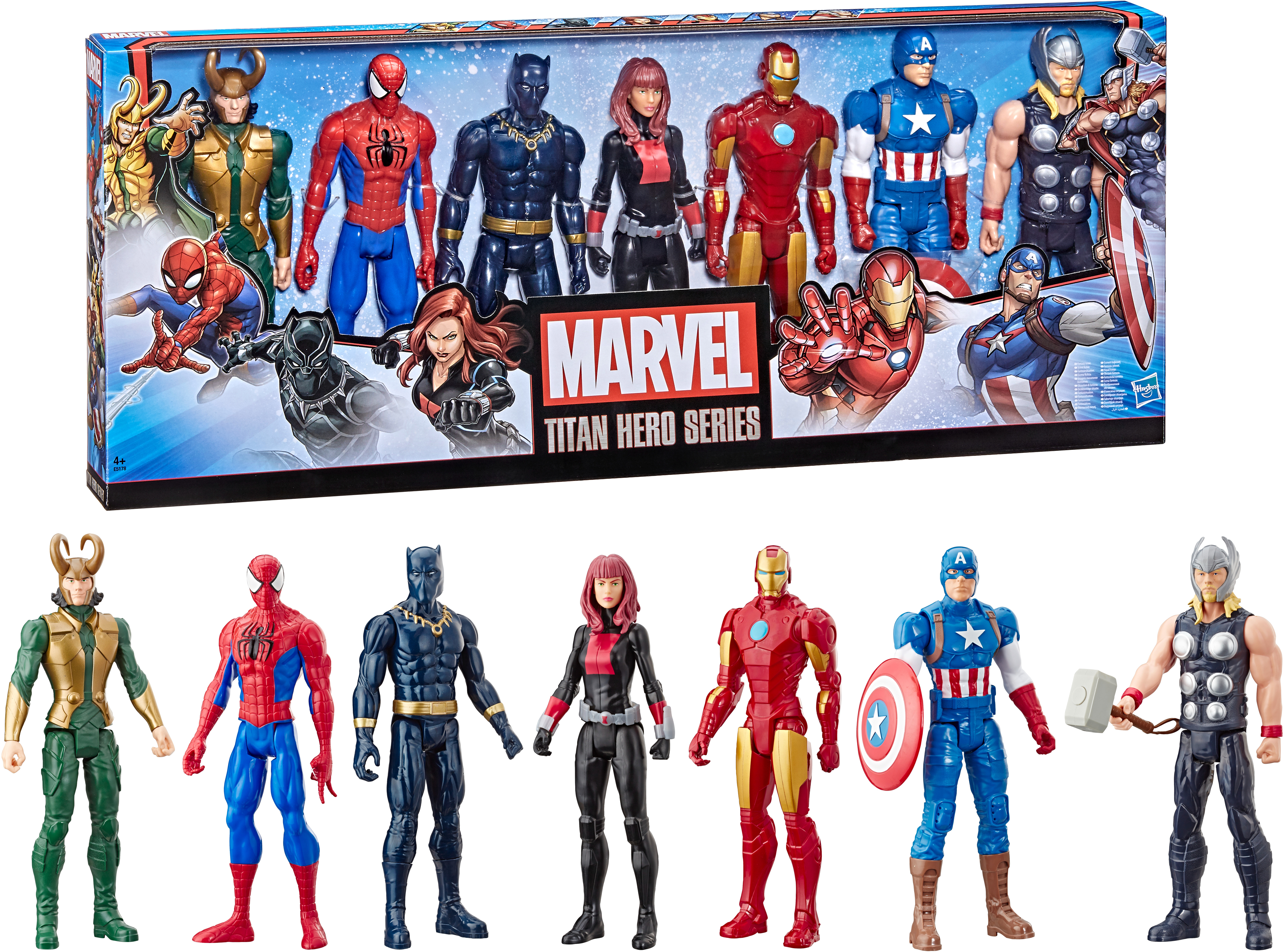Набор игрушечный Hasbro "Marvel Titan Hero Series Multipack" (E5178) фото 3