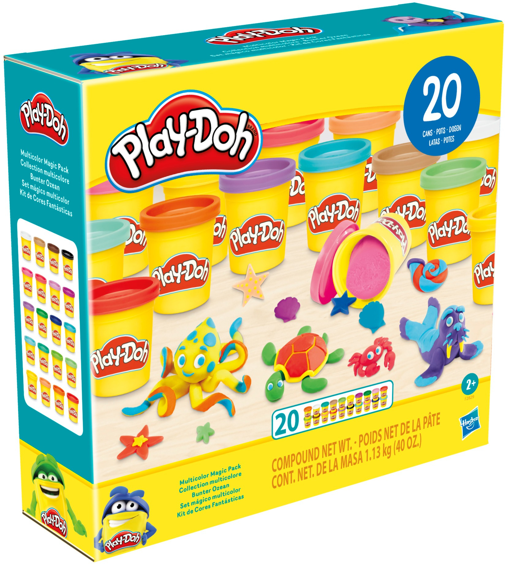 Набор массы для лепки Hasbro, 20 баночек (F2829) фото 