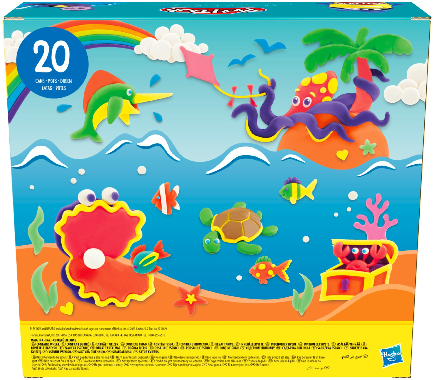 Набор массы для лепки Hasbro, 20 баночек (F2829) фото 