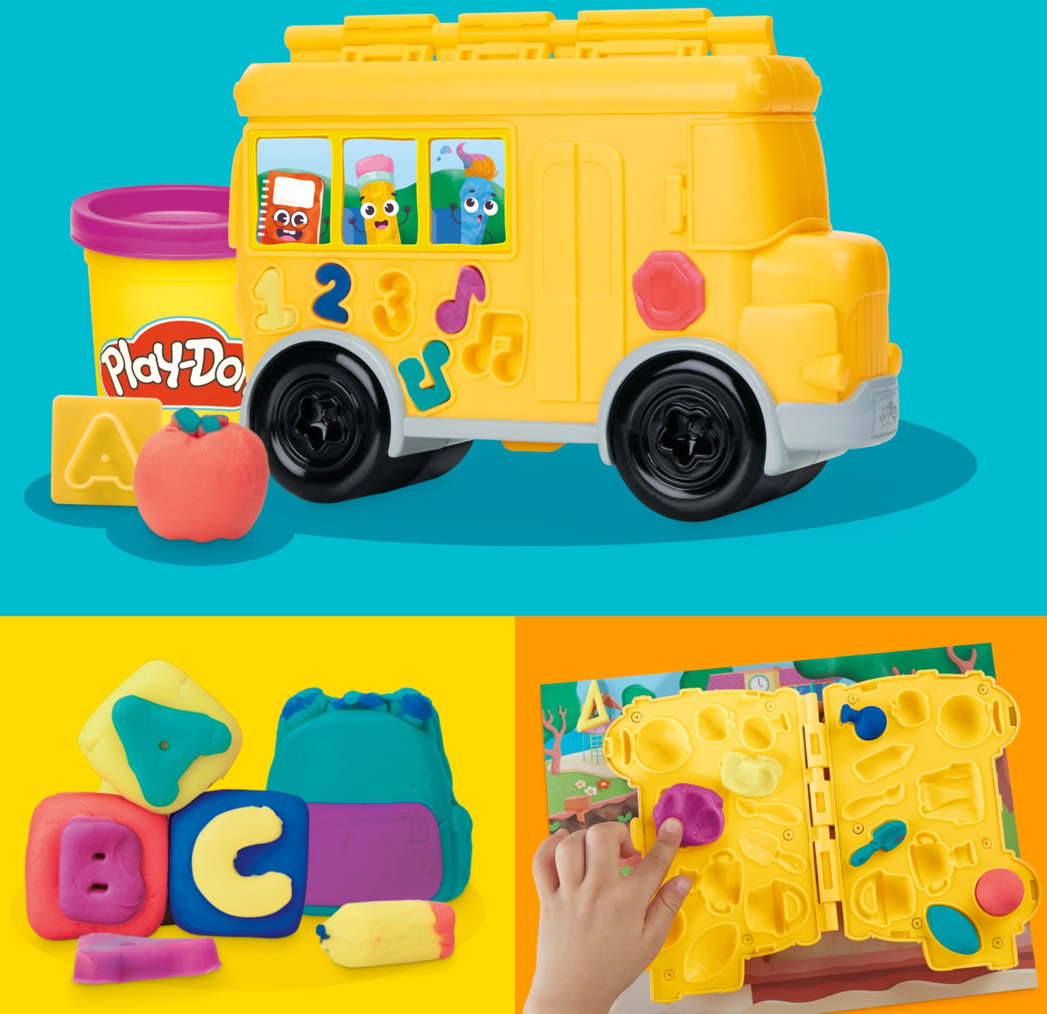 Набор для творчества Hasbro с лепочной массой "Веселый школьный день" (G1641) фото