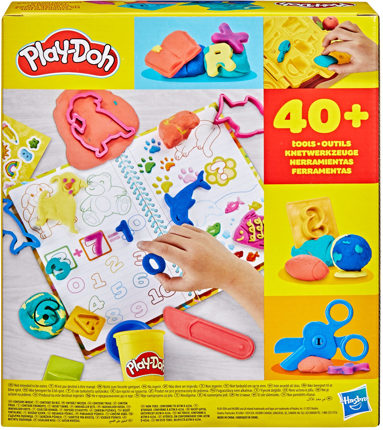 Набор для творчества Hasbro с лепочной массой "Веселый школьный день" (G1641) фото