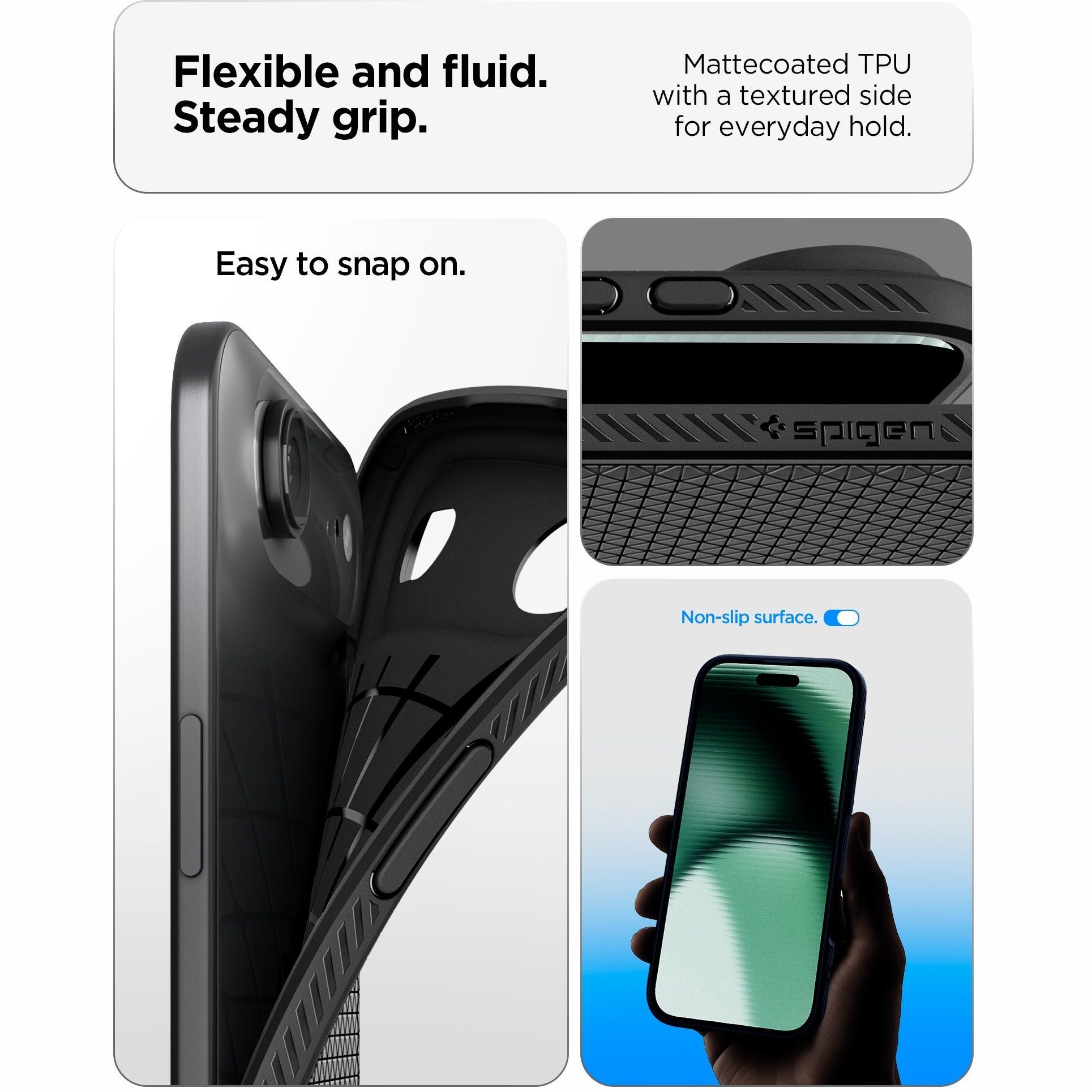 Чохол Spigen для Apple iPhone Air Liquid Air Matte Black (ACS10302)фото9