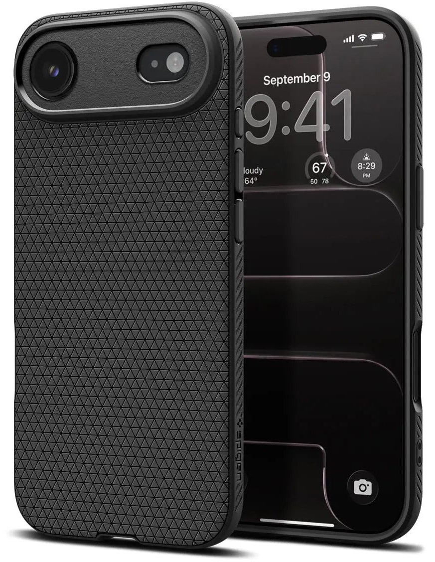 Чохол Spigen для Apple iPhone Air Liquid Air Matte Black (ACS10302)фото