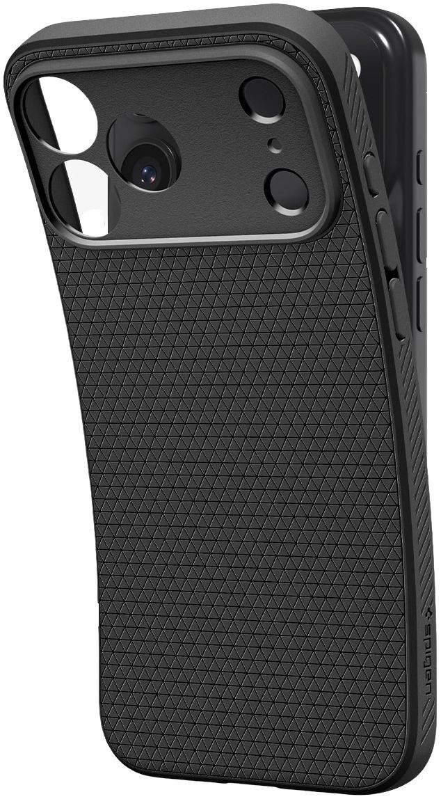 Чехол Spigen для Apple iPhone 17 Pro Max Liquid Air Matte Black (ACS10265) фото 9