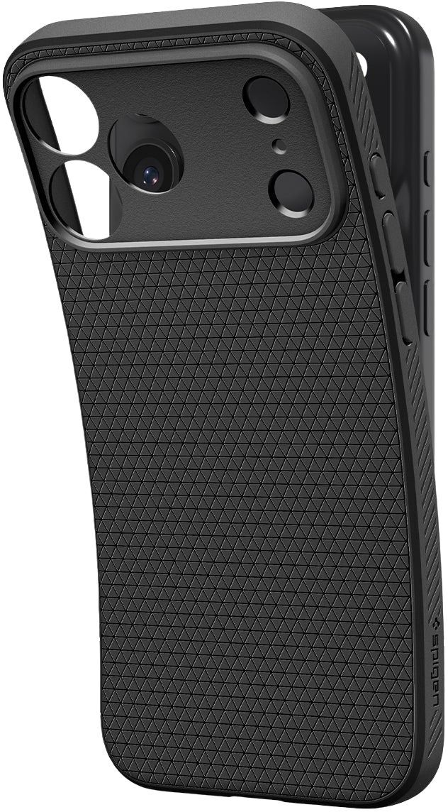 Чохол Spigen для Apple iPhone 17 Pro Liquid Air Matte Black (ACS10331)фото