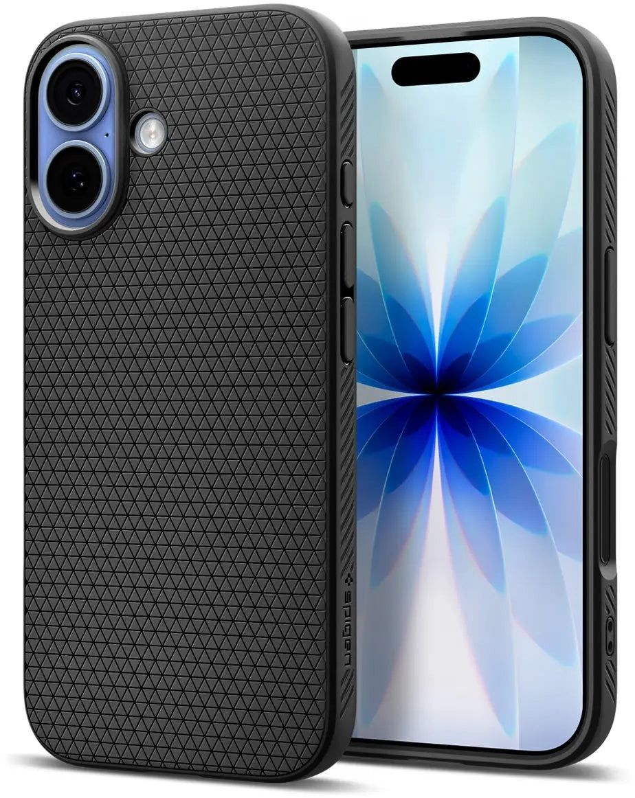 Чохол Spigen для Apple iPhone 17 Liquid Air Matte Black (ACS10369)фото7