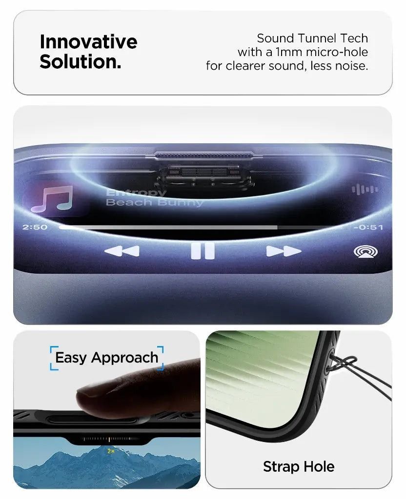 Чохол Spigen для Apple iPhone 17 Liquid Air Matte Black (ACS10369)фото