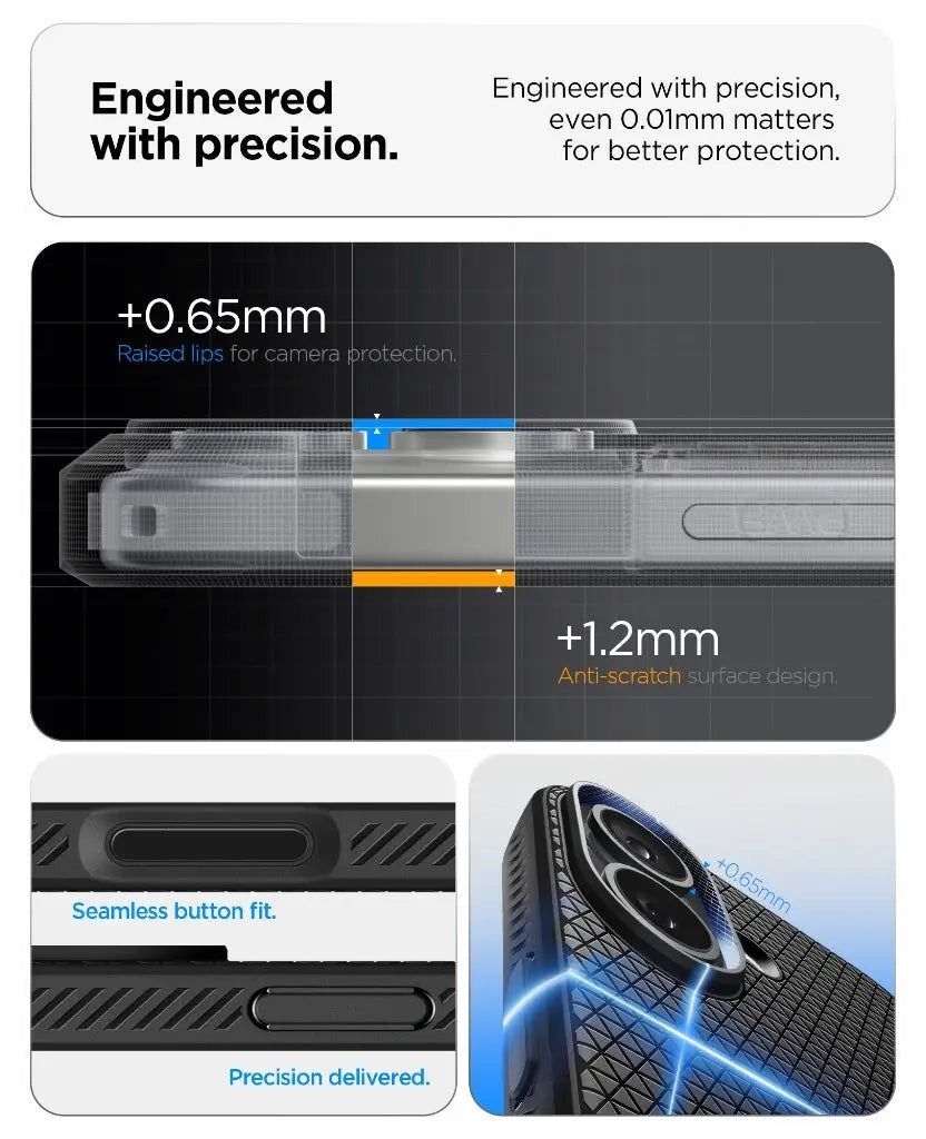 Чохол Spigen для Apple iPhone 17 Liquid Air Matte Black (ACS10369)фото10