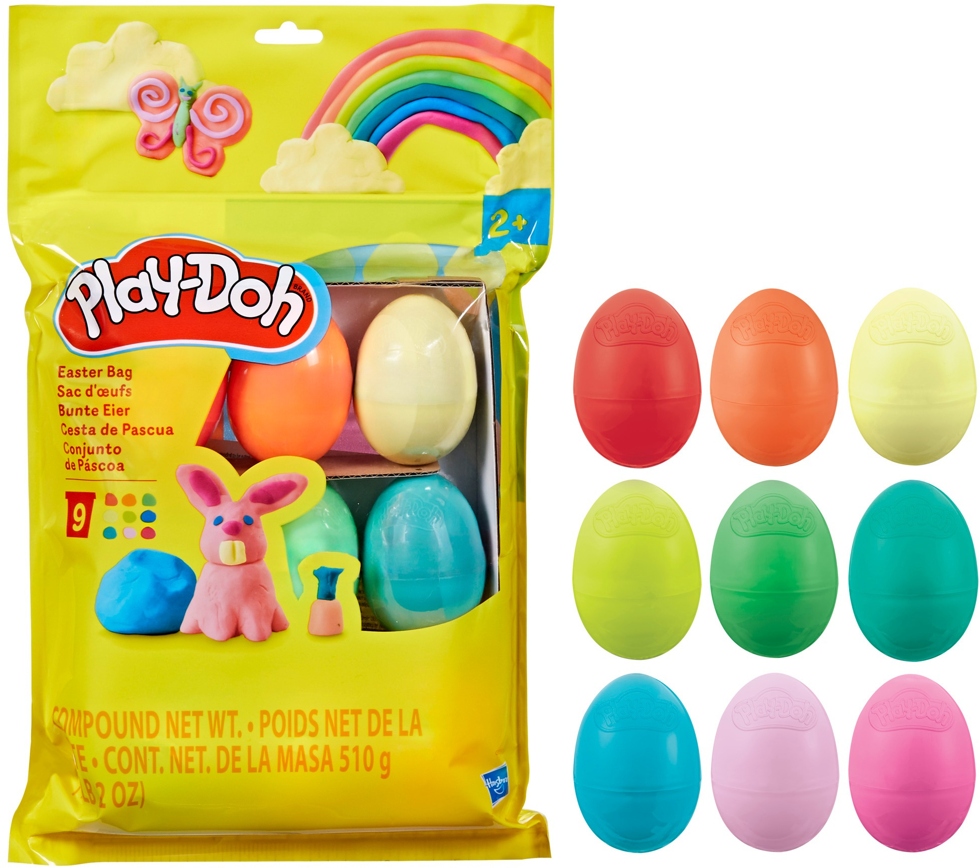 Набір маси для ліплення Hasbro "Пасхальний набір", 9 яєць (G0391)фото3