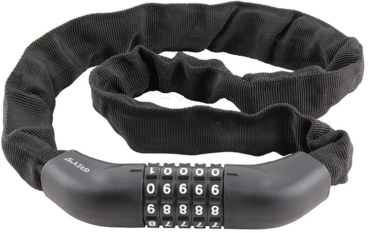 Велозамок Grey's (4x1000мм) GR40410фото