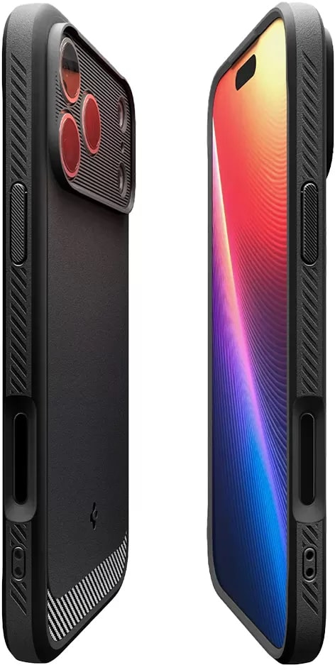 Чохол Spigen для Apple iPhone 17 Pro Rugged Armor MagFit Matte Black (ACS10329)фото