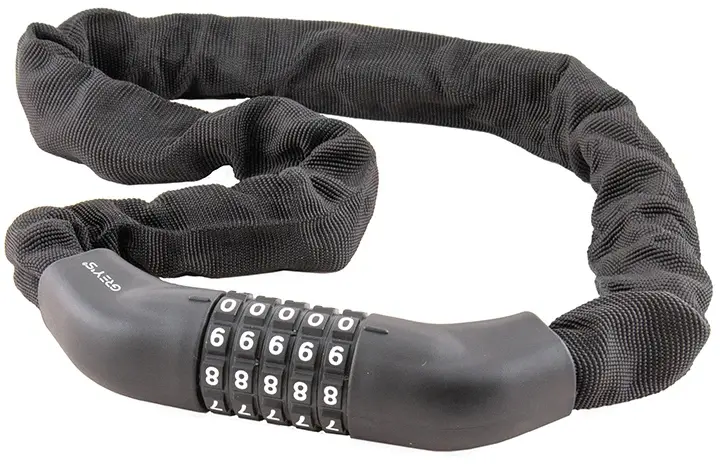 Велозамок кодовий Grey's (6x1000мм) 20шт/упфото