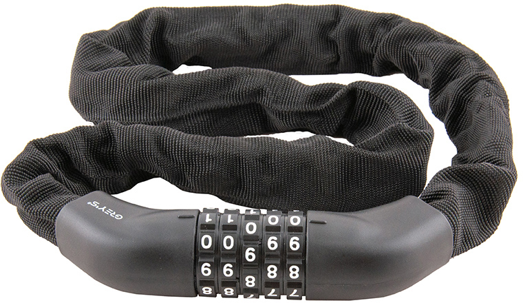 Велозамок кодовий Grey's (6x1000мм) 20шт/упфото