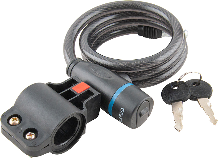 Велозамок Grey's (10x1000мм) GR51010фото