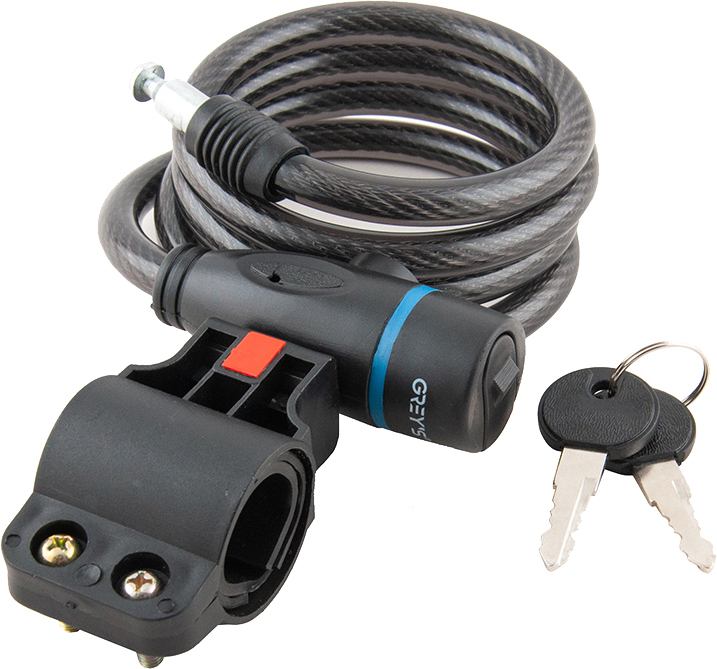 Велозамок Grey's (10x1200мм) GR51012фото