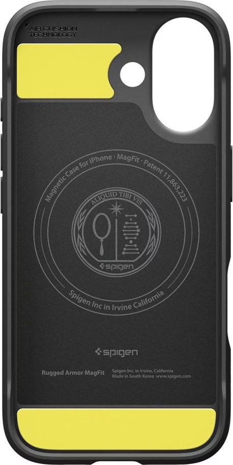 Чохол Spigen для Apple iPhone 17 Rugged Armor MagFit Matte Black (ACS10367)фото