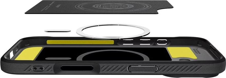Чохол Spigen для Apple iPhone 17 Rugged Armor MagFit Matte Black (ACS10367)фото8