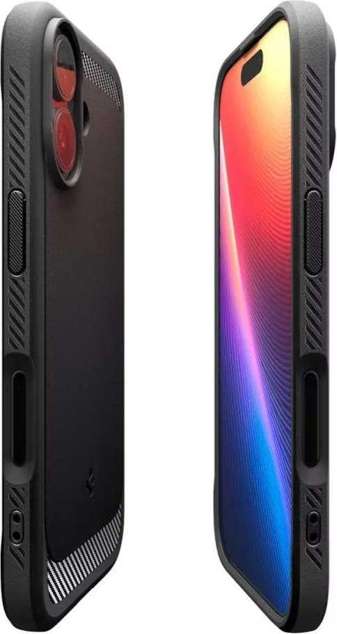Чохол Spigen для Apple iPhone 17 Rugged Armor MagFit Matte Black (ACS10367)фото