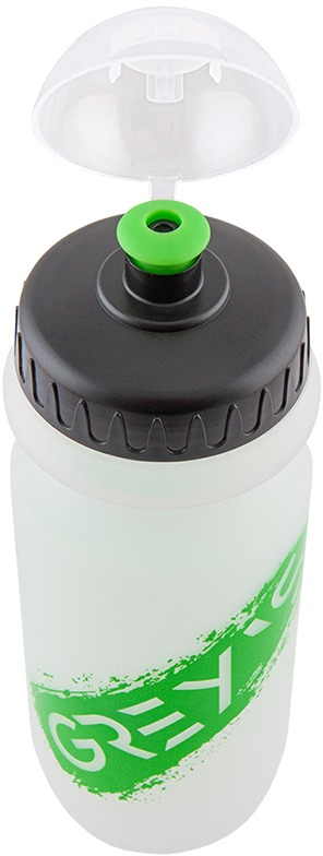 Фляга Grey's (600ml) Прозора із зеленим принтом GR15640 фото2