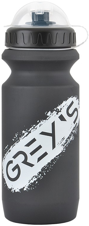 Фляга Grey's (600ml) Чорна з білим принтом GR15660 фото