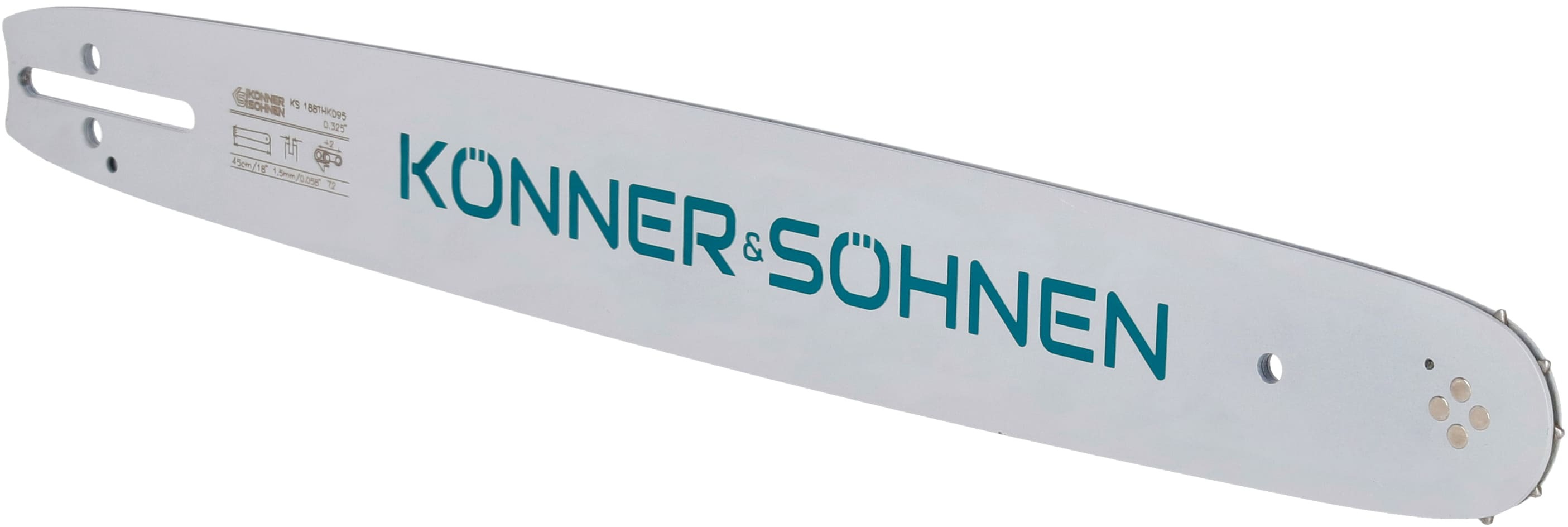 Шина для цепной пилы Konner&Sohnen 45см 1.5мм (KS188THK095) фото 2