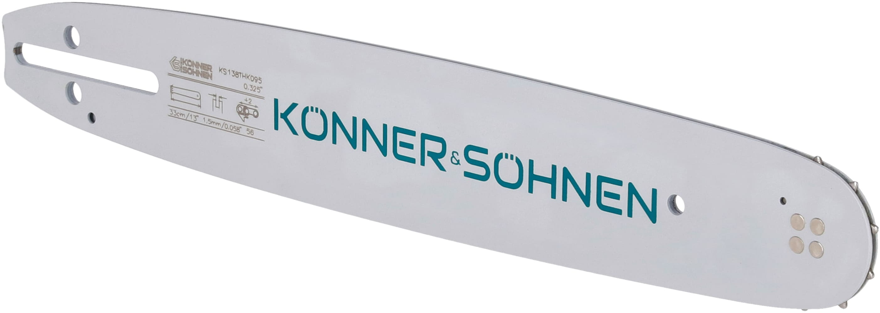 ≡ Шина для ланцюгової пилки Konner&Sohnen 33см 1.5мм