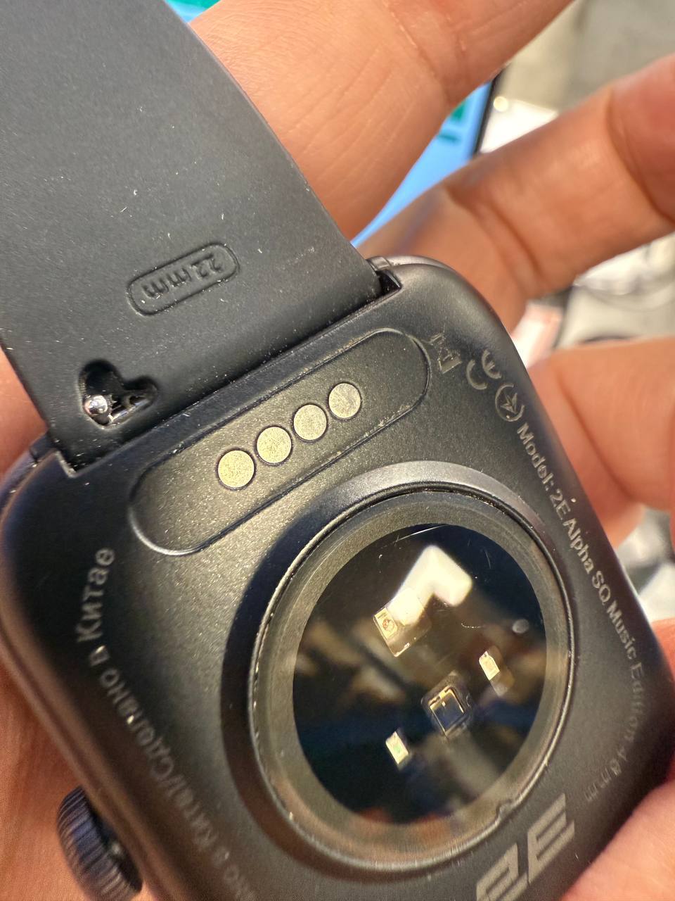 Смарт-часы 2E Alpha SQ Music Edition 46mm Black (2E-CWW40BK) фото 2