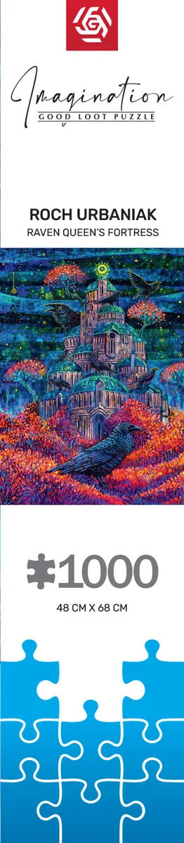 Пазл GoodLoot Imagination: Roch Urbaniak Raven Queen's Fortress 1000 эл. (5908305249764) фото 7