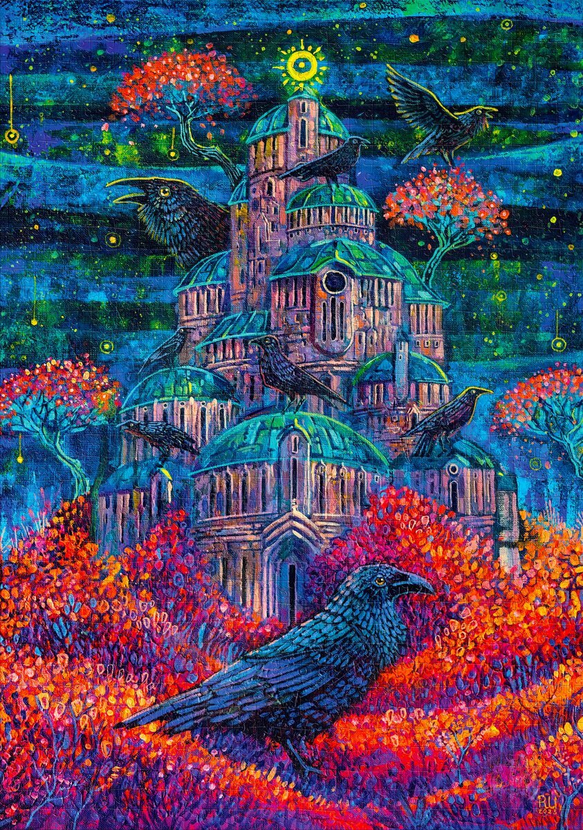 Пазл GoodLoot Imagination: Roch Urbaniak Raven Queen's Fortress 1000 эл. (5908305249764) фото 9