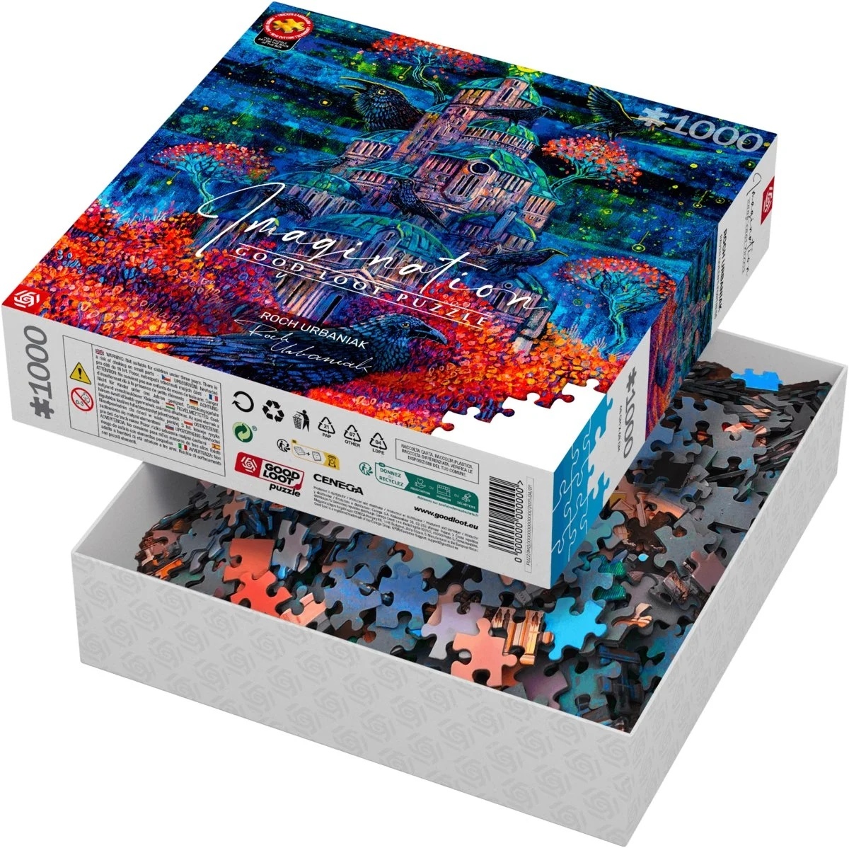 Пазл GoodLoot Imagination: Roch Urbaniak Raven Queen's Fortress 1000 эл. (5908305249764) фото 11