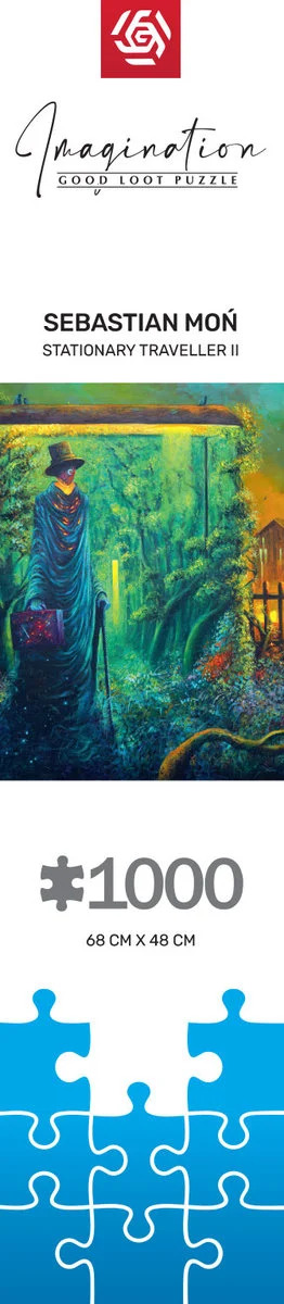 Пазл GoodLoot Imagination: Sebastian Mon Stationary Traveller II 1000 эл. (5908305250012) фото 6