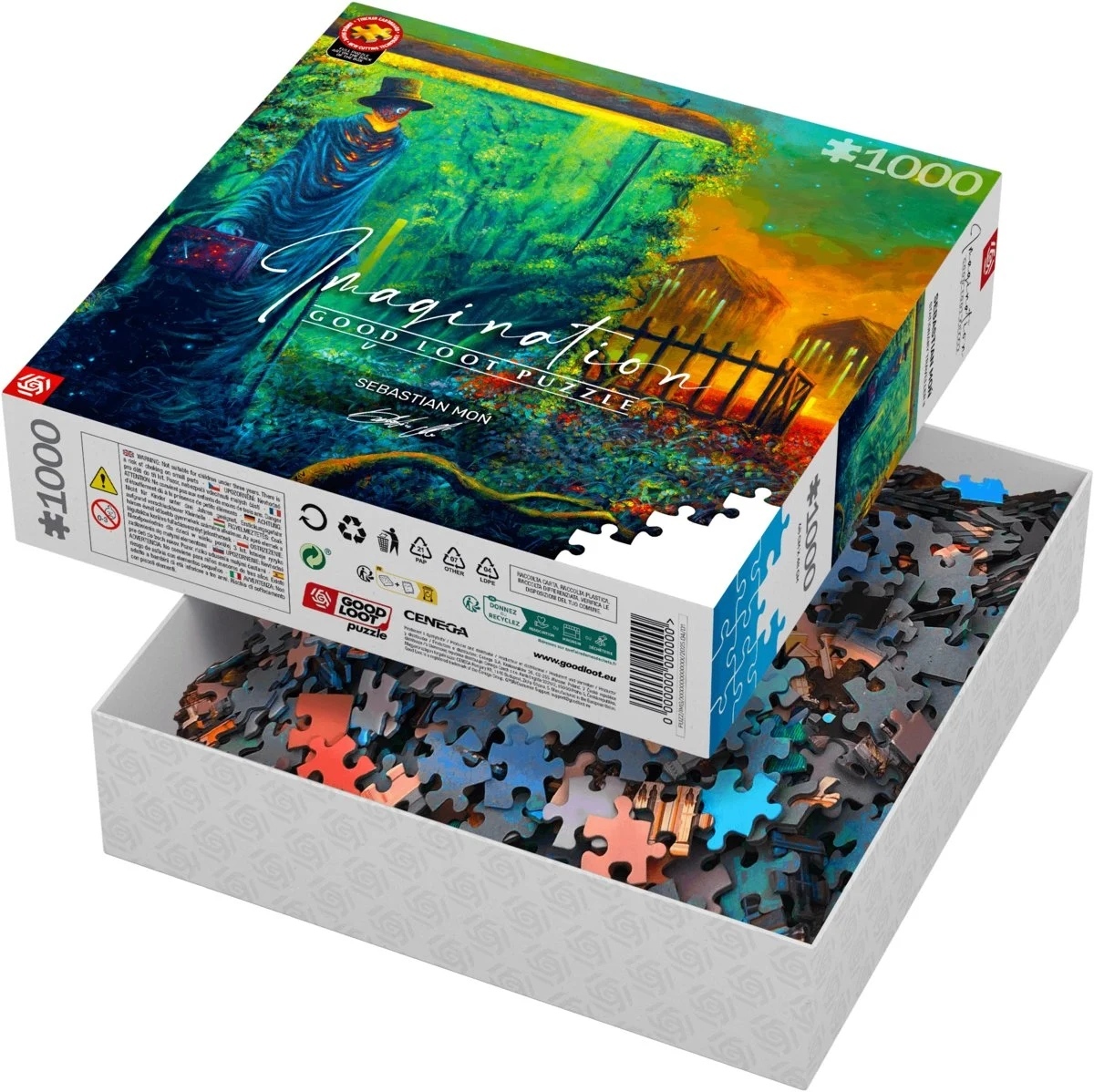 Пазл GoodLoot Imagination: Sebastian Mon Stationary Traveller II 1000 эл. (5908305250012) фото 11