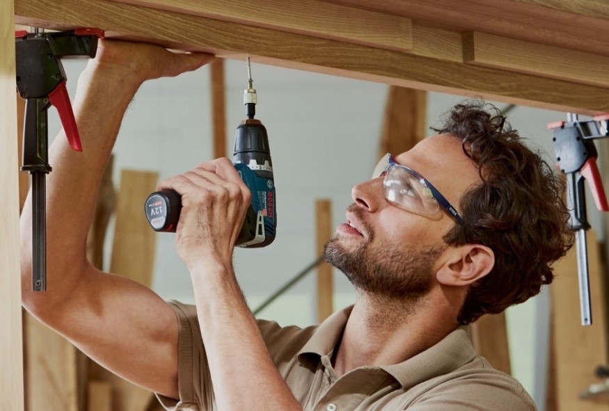 Шуруповерт-дрель аккумуляторная Bosch GSR 12V-35 (без АКБ и ЗУ), (0.601.9H8.000) фото 