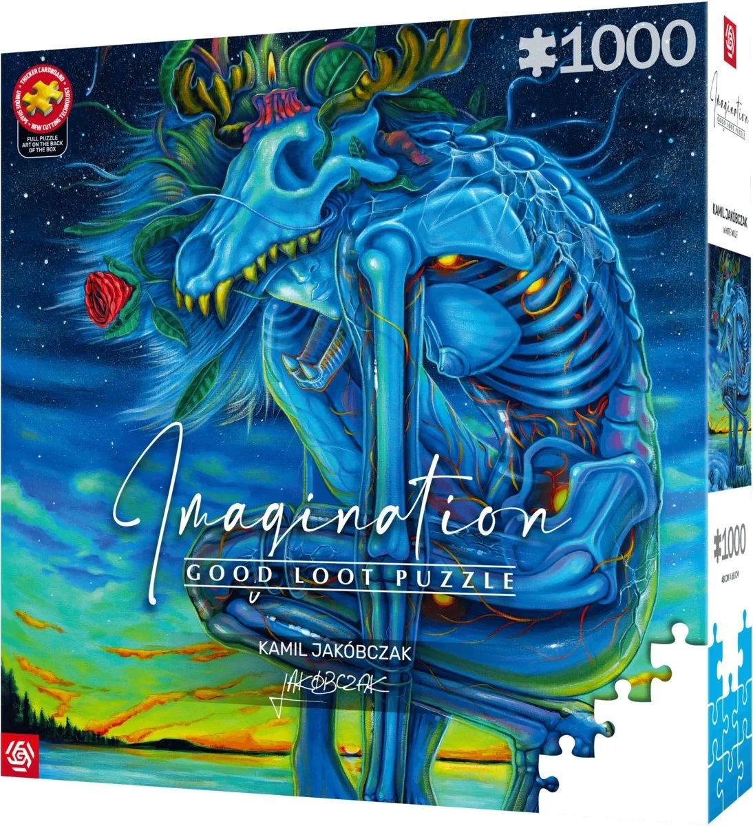 Пазл GoodLoot Imagination: Kamil Jakobczak White Wolf 1000 эл. (5908305247906) фото 3