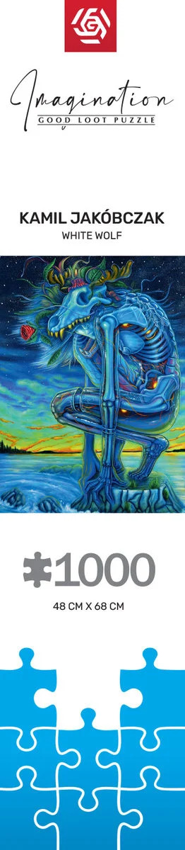 Пазл GoodLoot Imagination: Kamil Jakobczak White Wolf 1000 эл. (5908305247906) фото 6