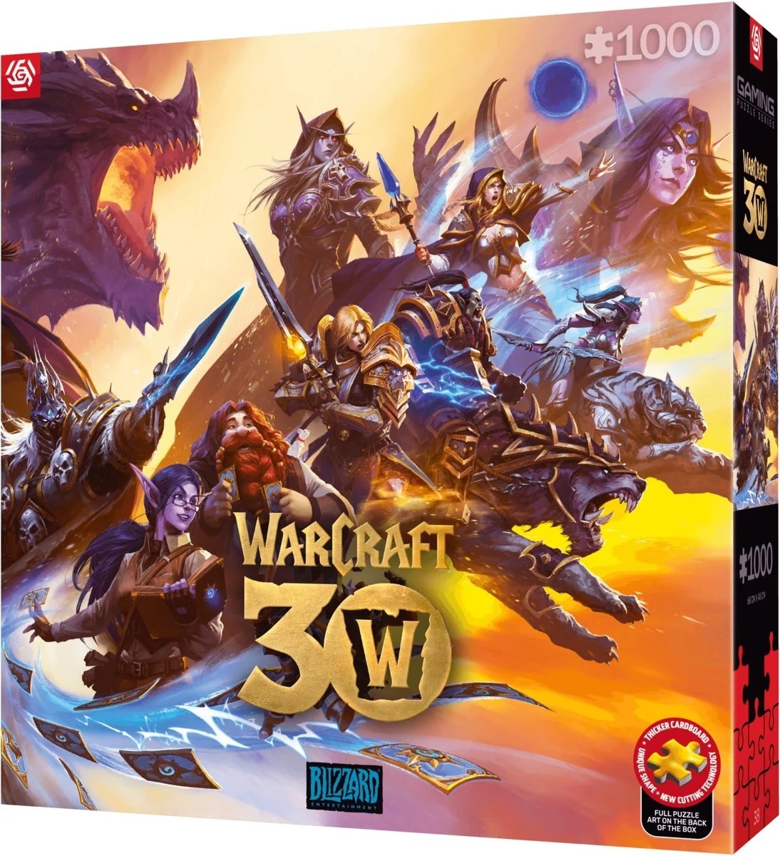 Пазл GoodLoot Warcraft 30th Anniversary 1000 эл. (5908305249931) фото 3