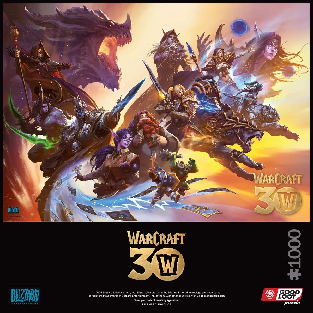 Пазл GoodLoot Warcraft 30th Anniversary 1000 эл. (5908305249931) фото 5