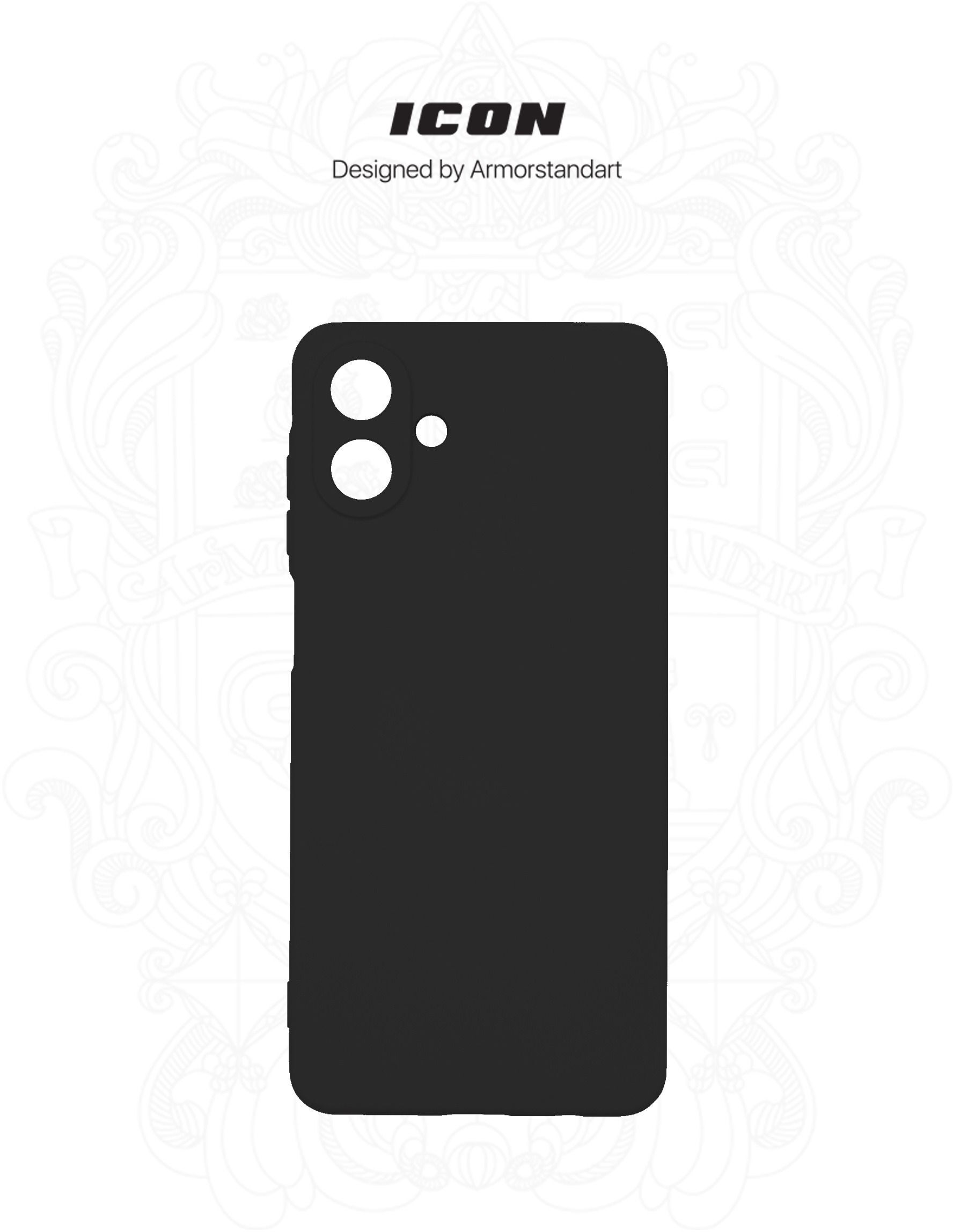 Чохол ArmorStandart ICON для Samsung A07 Camera cover Black (ARM86539)фото3