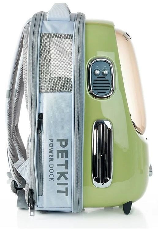Рюкзак-переноска Petkit Breezy 2 Smart Cat Carrier Greenфото