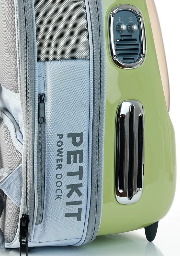 Рюкзак-переноска Petkit Breezy 2 Smart Cat Carrier Greenфото
