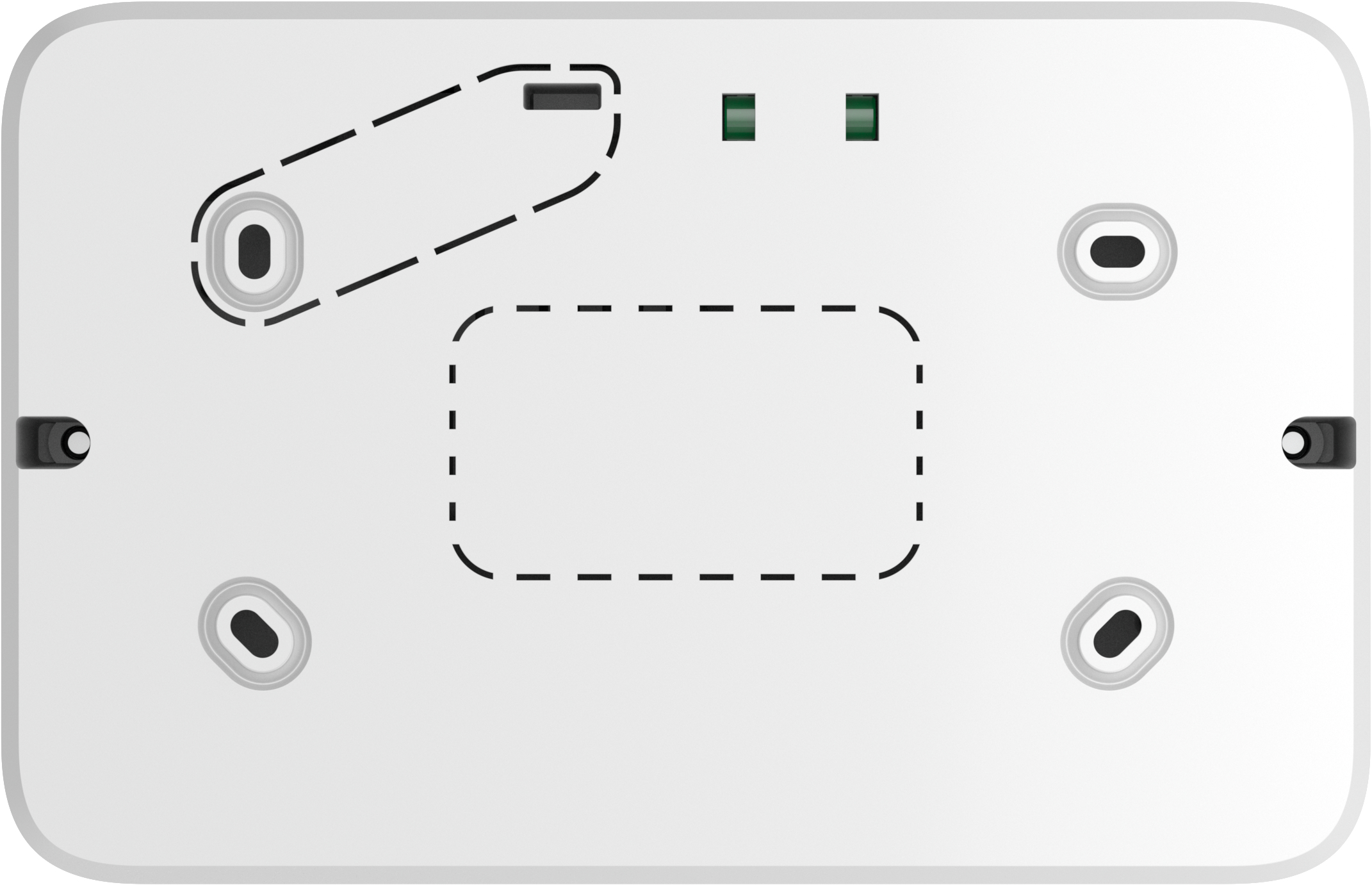 Модуль інтеграції пристроїв Ajax EN54 I/O Module 2X2 white (000057180)фото